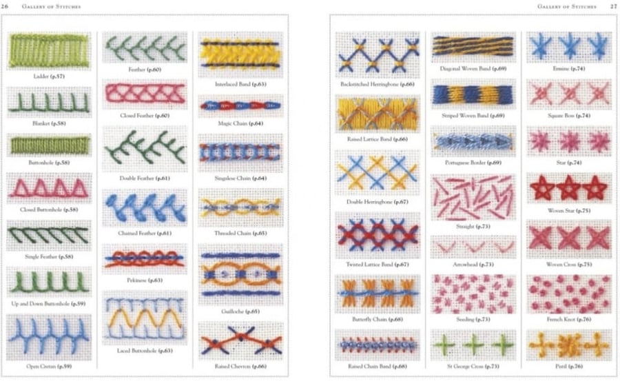 كتاب تطريز Embroidery