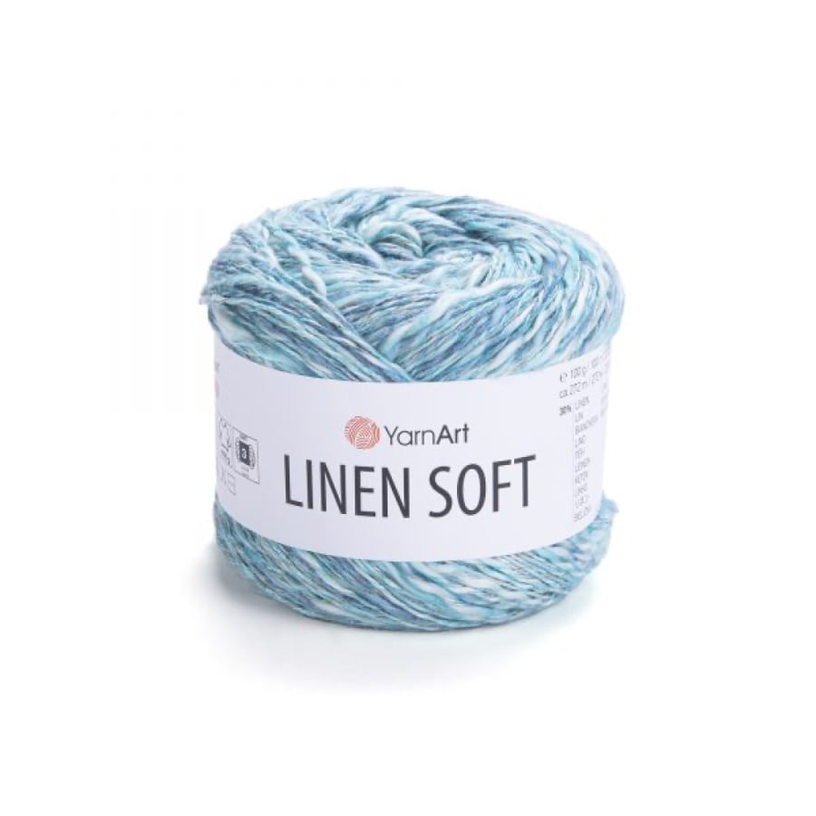 لينن سوفت 7408 YarnArt Linen Soft