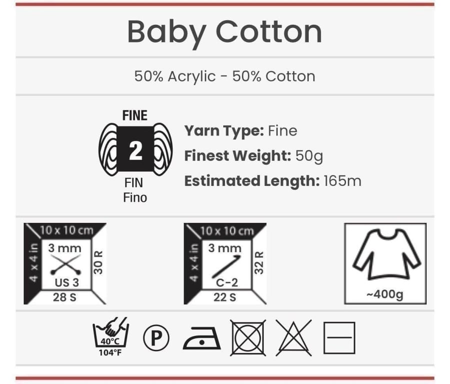 بيبي قطن 441 YarnArt Baby Cotton