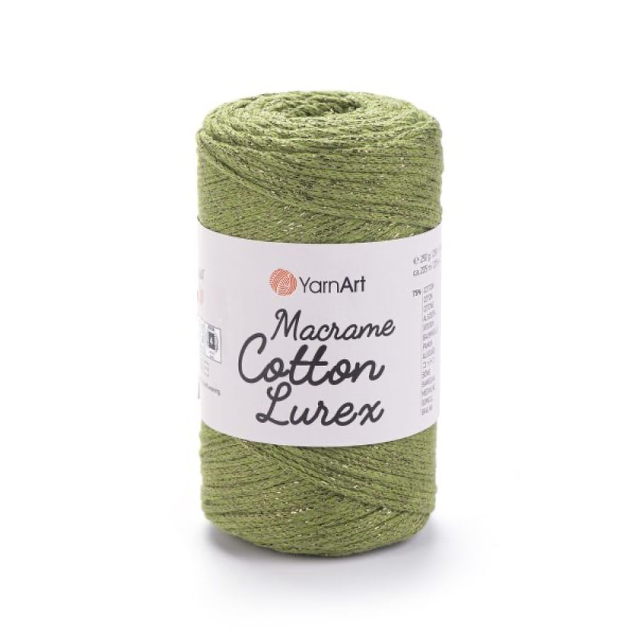 مكرمية قطن لوريكس - لمعة 741 Macrame Cotton Lurex
