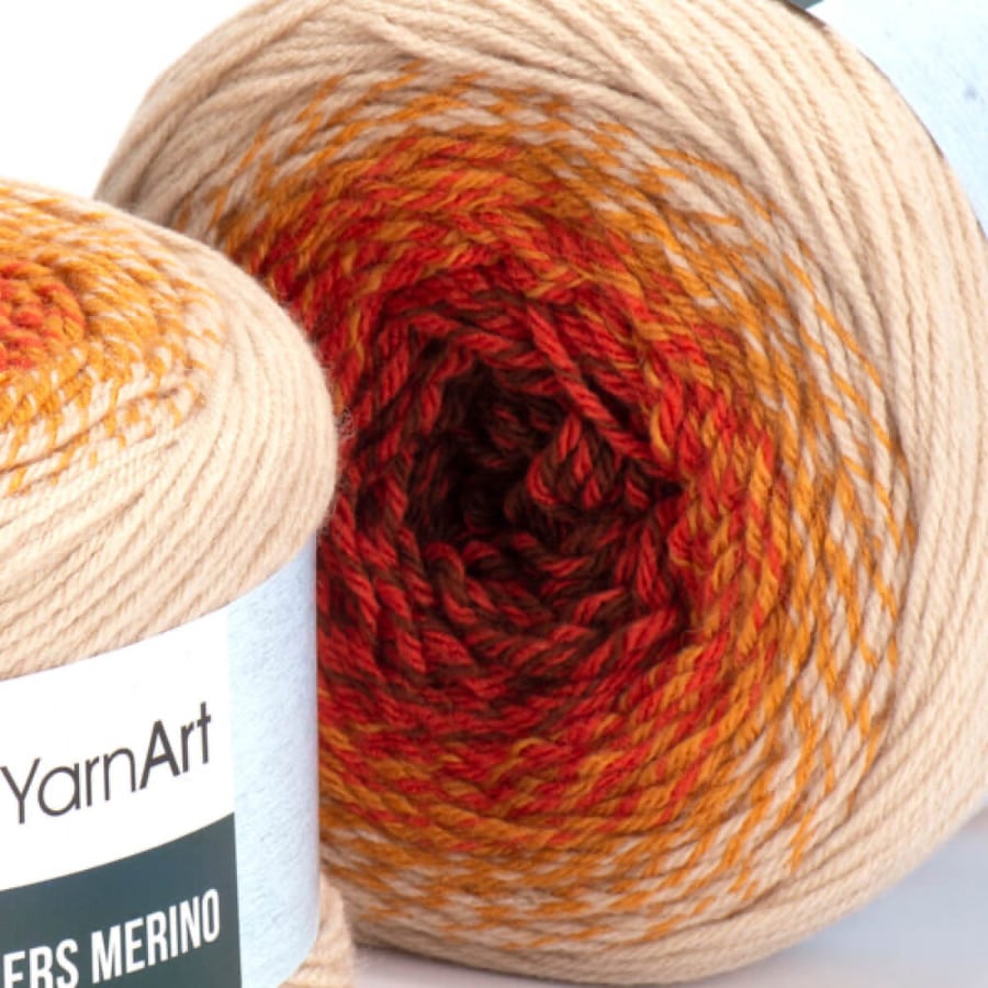 خيط فلورز ميرينو الشتوي 542 YarnArt Flowers Merino