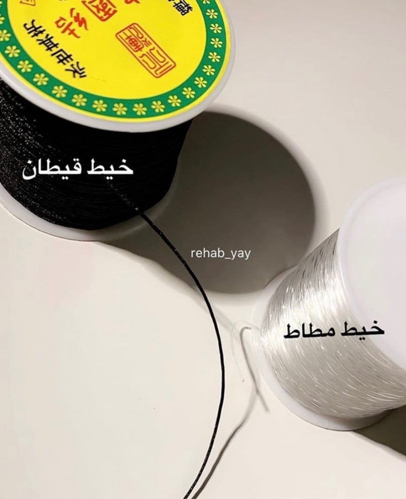 وتر مطاط - خيط قيطان 1متر
