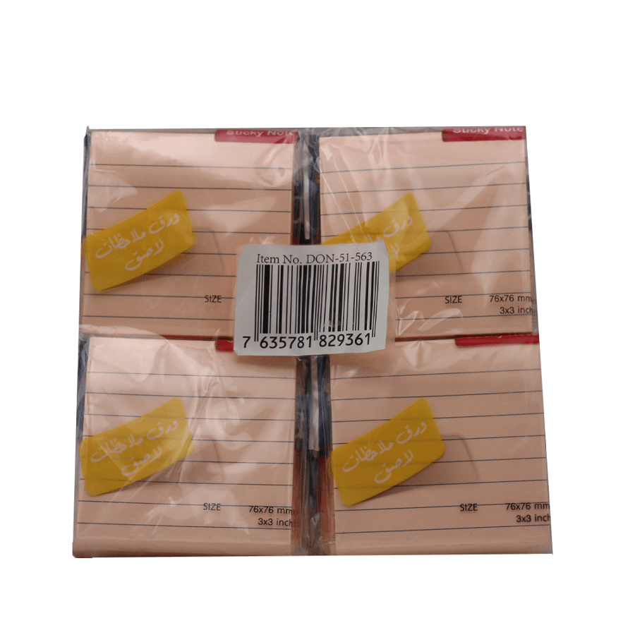ورق ملاحظات لاصق DON-51-563