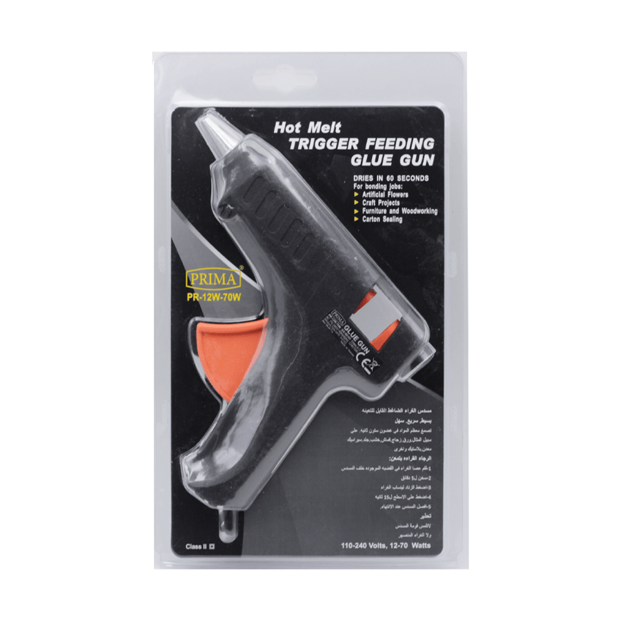 مسدس غراء قابل للتعبئة بريما PR-12W-70W