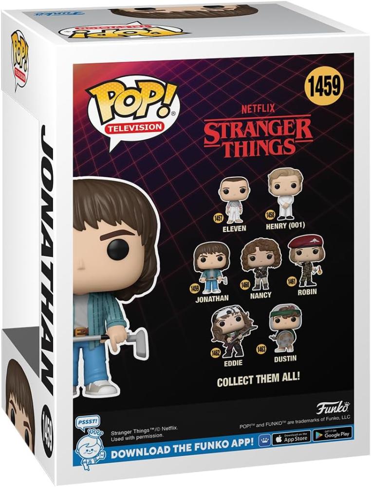 جوناثان سترينجر ثينقز | Funko POP - Stranger Things - Jonathan #1459