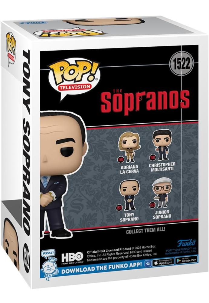Funko Pop! Television- The sopranos-Tony Soprano #1522