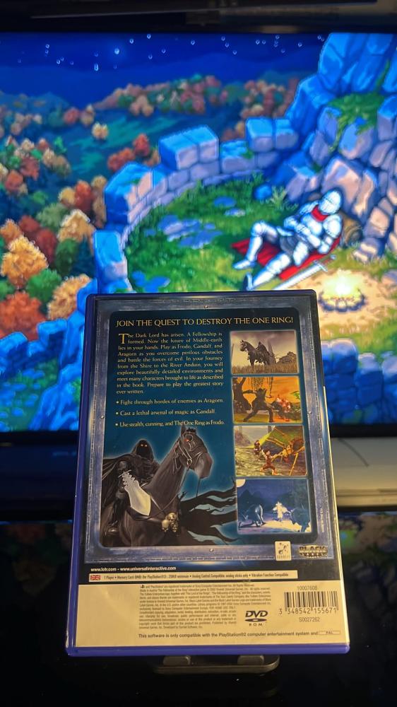 The Lord of the Rings: The Fellowship of the Ring – PS2