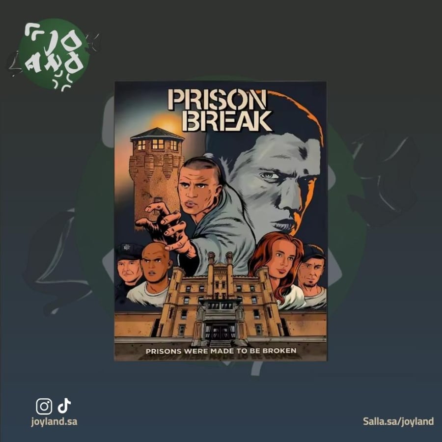 بوستر بريزن بريك  |  Prison Break poster
