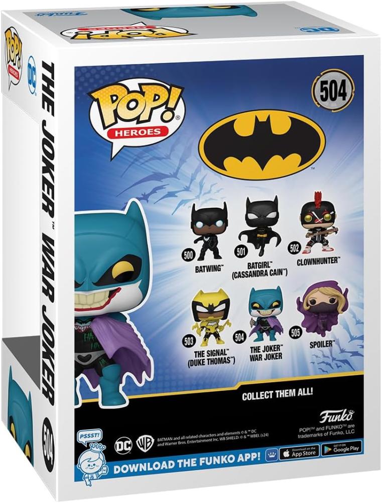 الجوكر  | Funko Pop!  DC Universe - The Joker War Joker #504