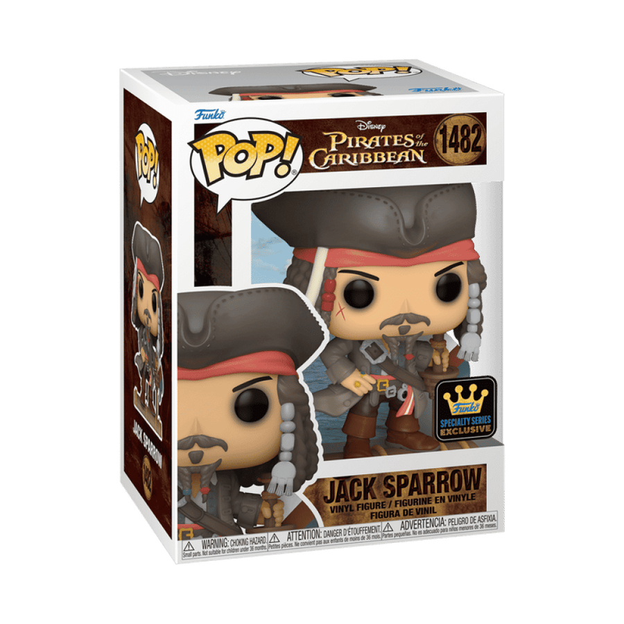 Funko pop Jack Sparrow Standing on Mast exc