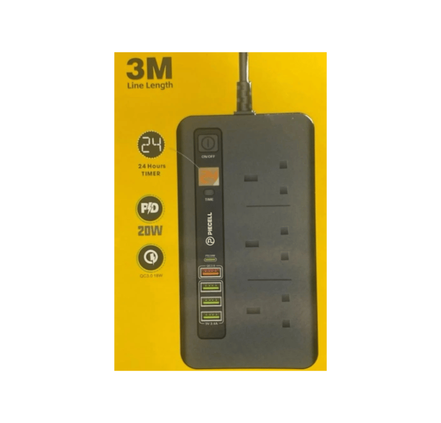 Baisel company with timer, 3 ports, 3 meters long