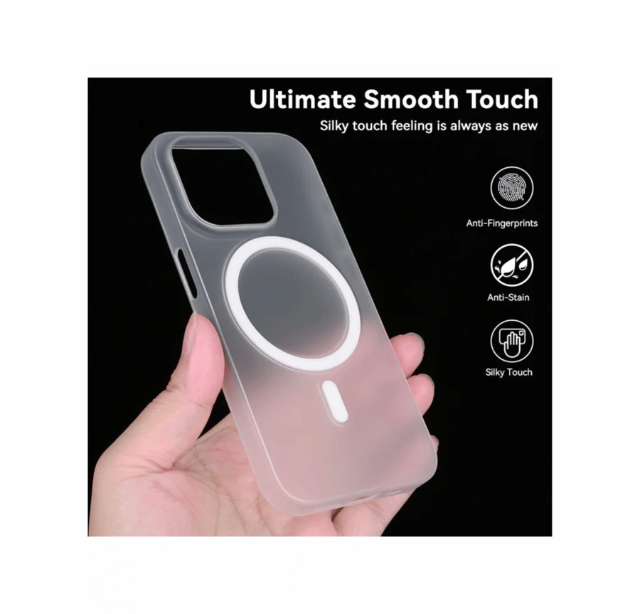 Clear protective case with ice effect, supports the phone, sword from gear4, protection from breaking