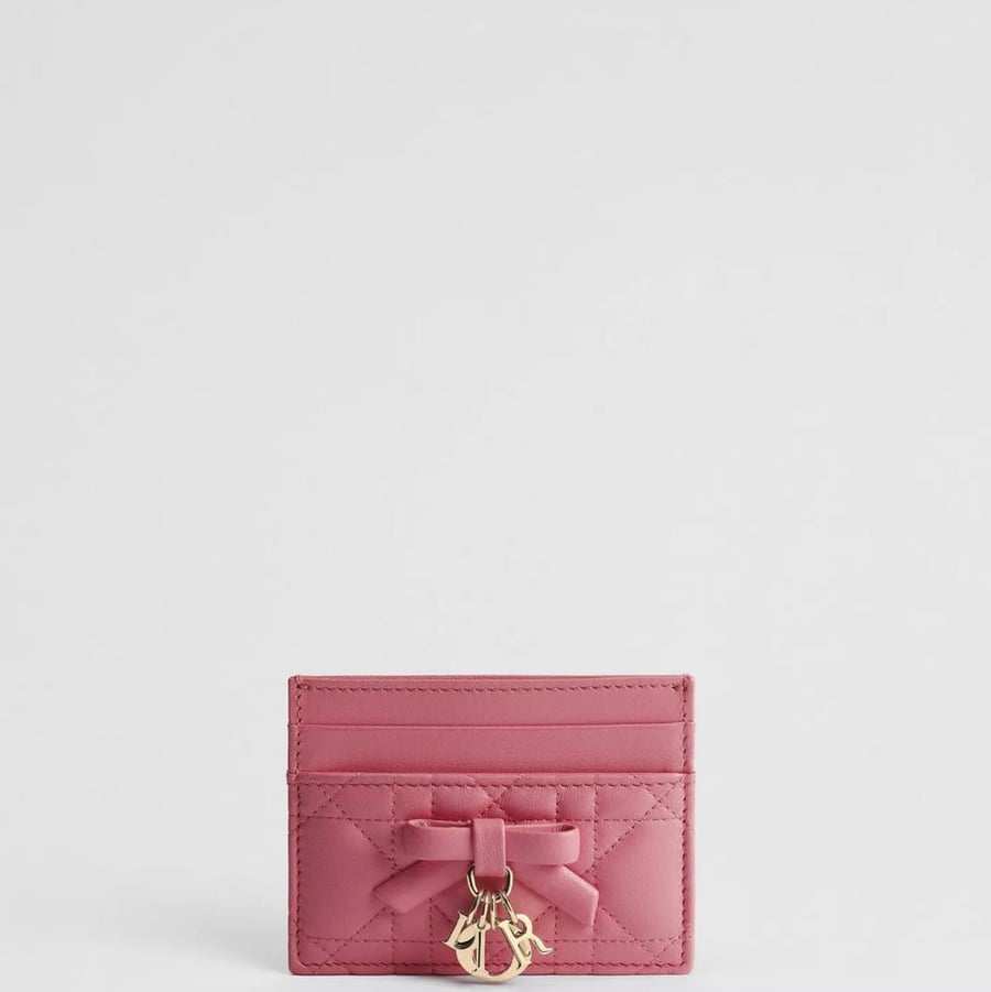 حاملة البطاقات Lady Dior