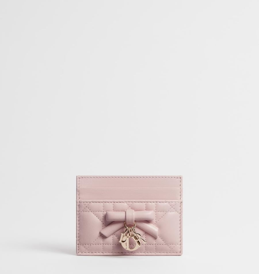 حاملة البطاقات Lady Dior