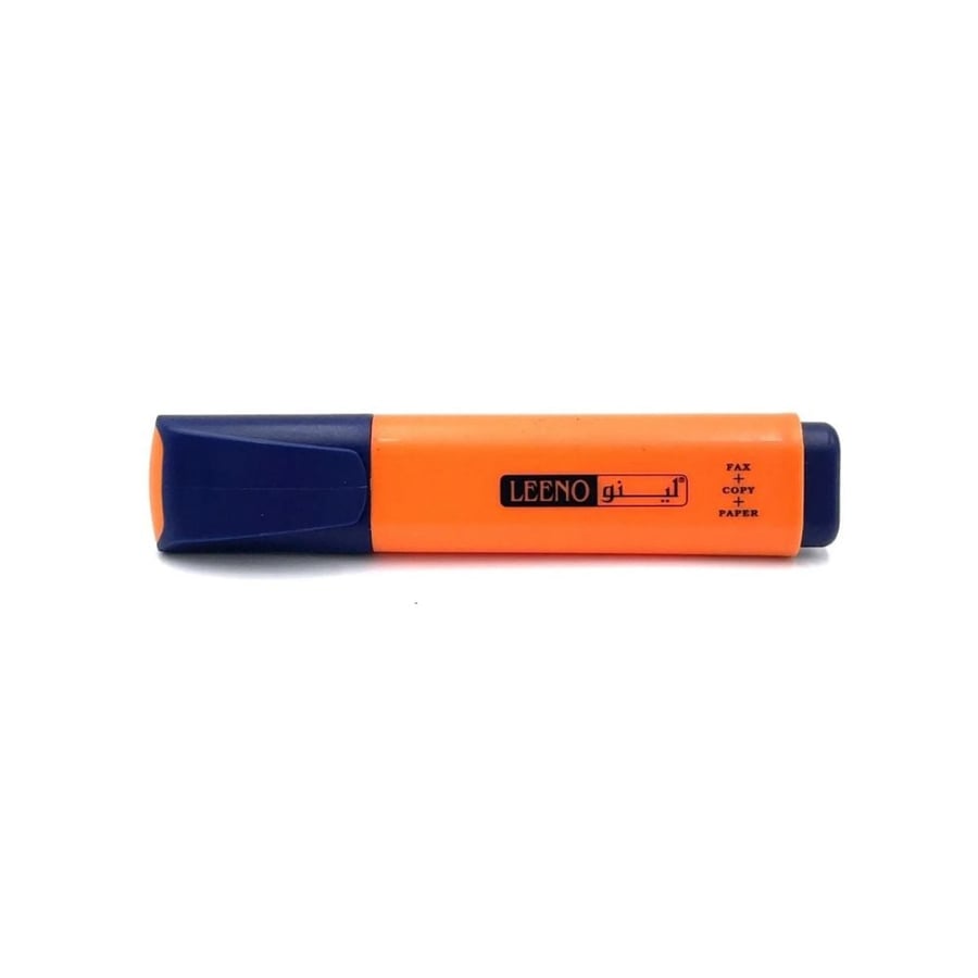 قلم تحديد لينو متعدد الألوان برأس إزميل للتظليل والكتابة