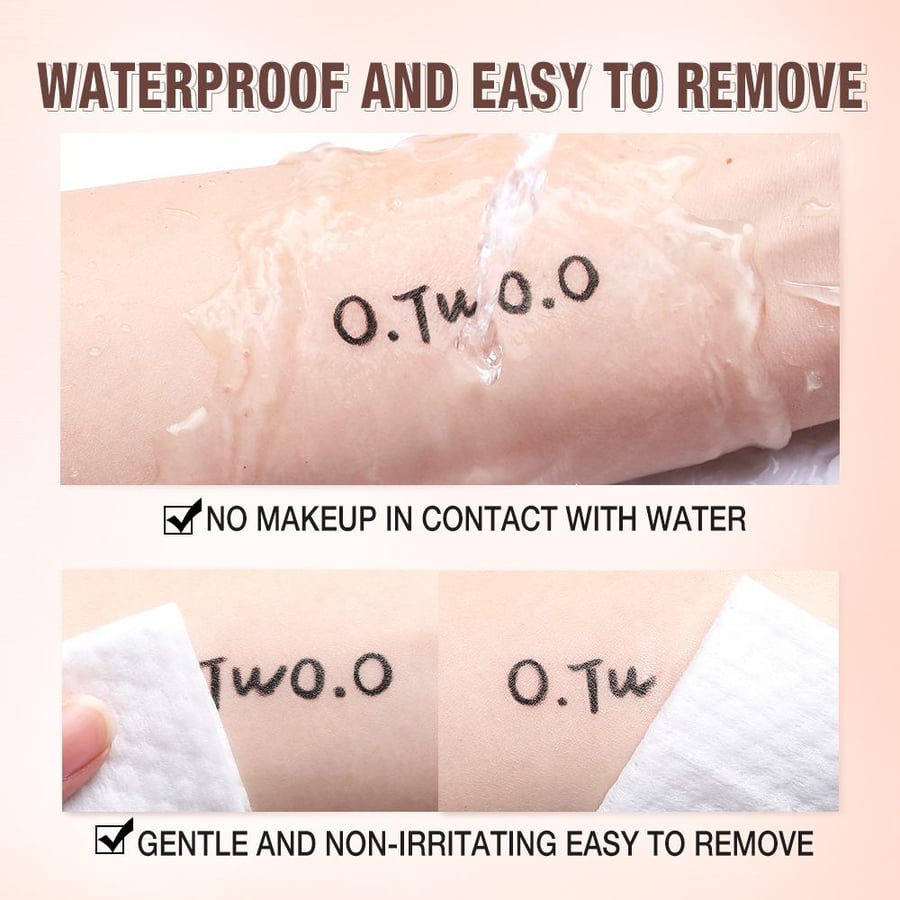 O.TWO.O, Eyeliner Pen, Waterproof & Sweatproof, Black
