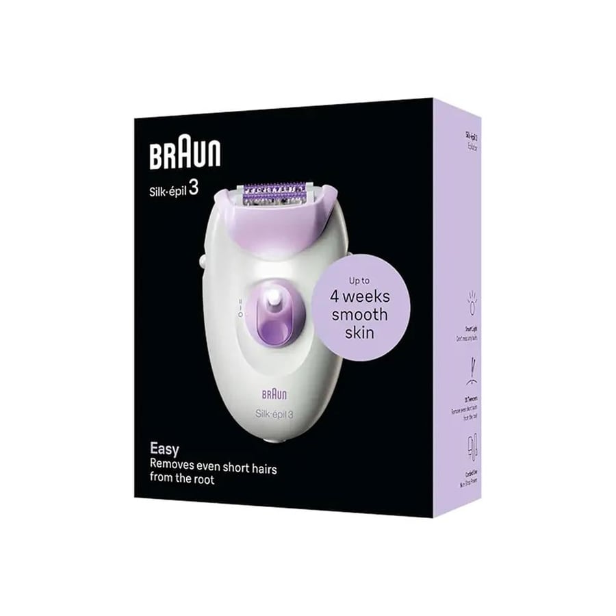 Braun, Silk Epil 3 Epilator - Model SE3-000