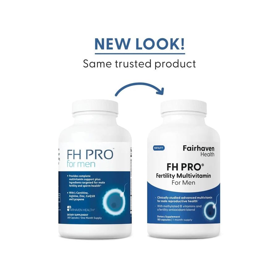 فيرهيفن هيلث‏، FH PRO للرجال، مكمل غذائي متكامل يدعم الصحة الإنجابية والخصوبة لدى الرجال - 180 كبسولة