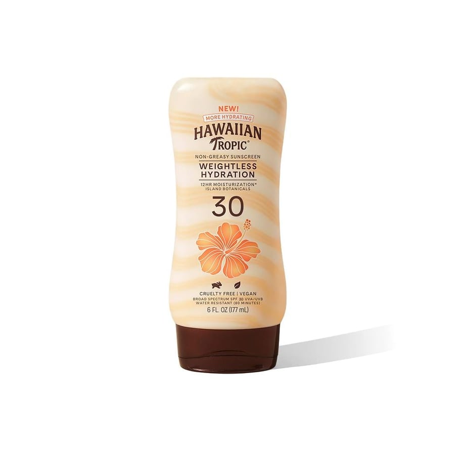 هاوايان تروبيك، لوشن مرطب واقي من الشمس، ذو قوام خفيف، SPF30، مقاوم للماء - 177 مل