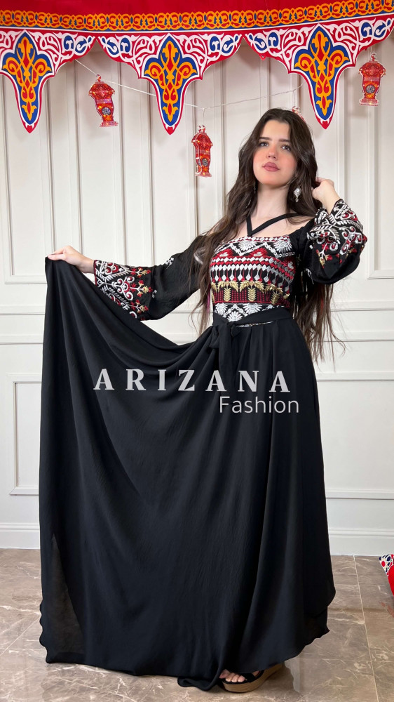 جلابية رمضانية  أسود