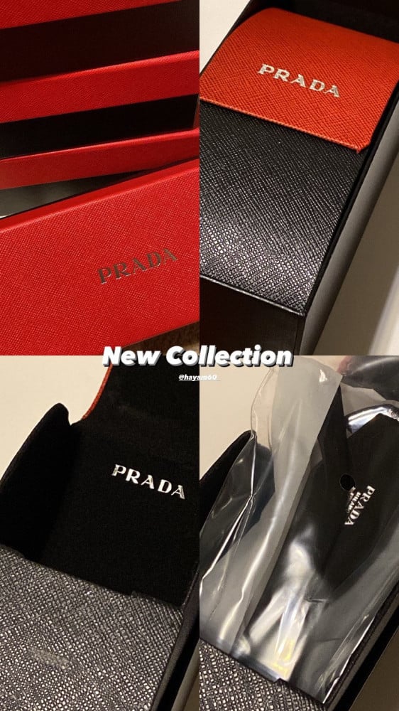 نظارة برادا PRADA + الملحقات