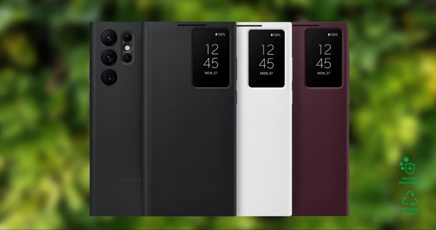 احصل على حماية أنيقة وذكية مع غطاء S View Flip Cover من Samsung