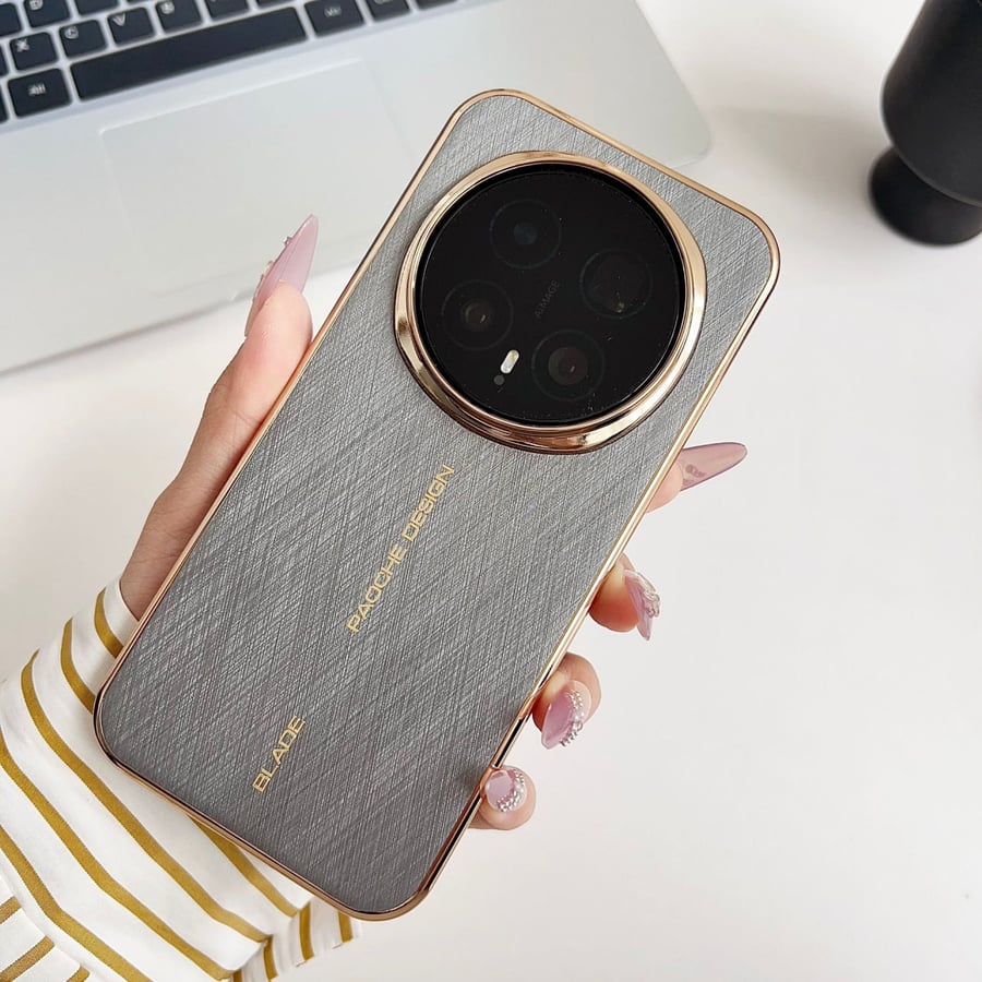 كفر جراب الحماية الملكي الفاخر لهاتف Honor Magic 8 Pro بالون الرمادي
