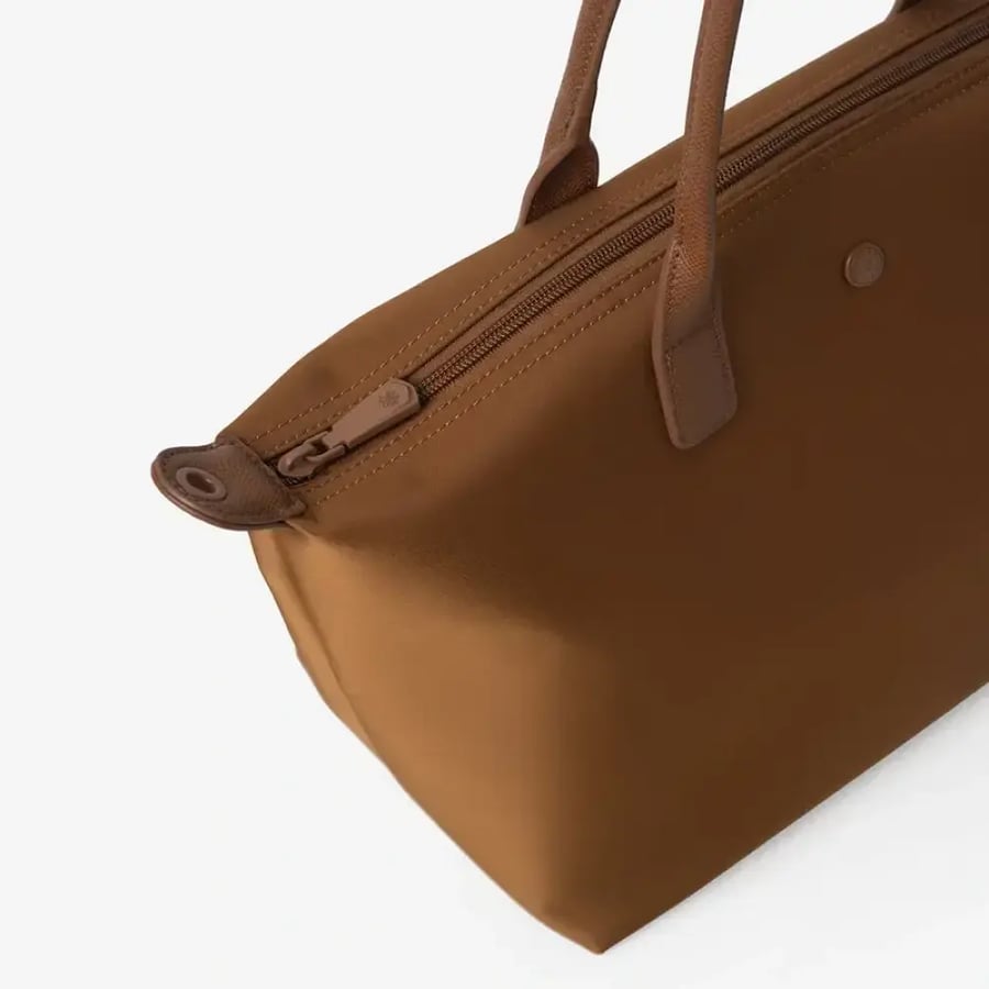 Christyng large nylon coffe brown