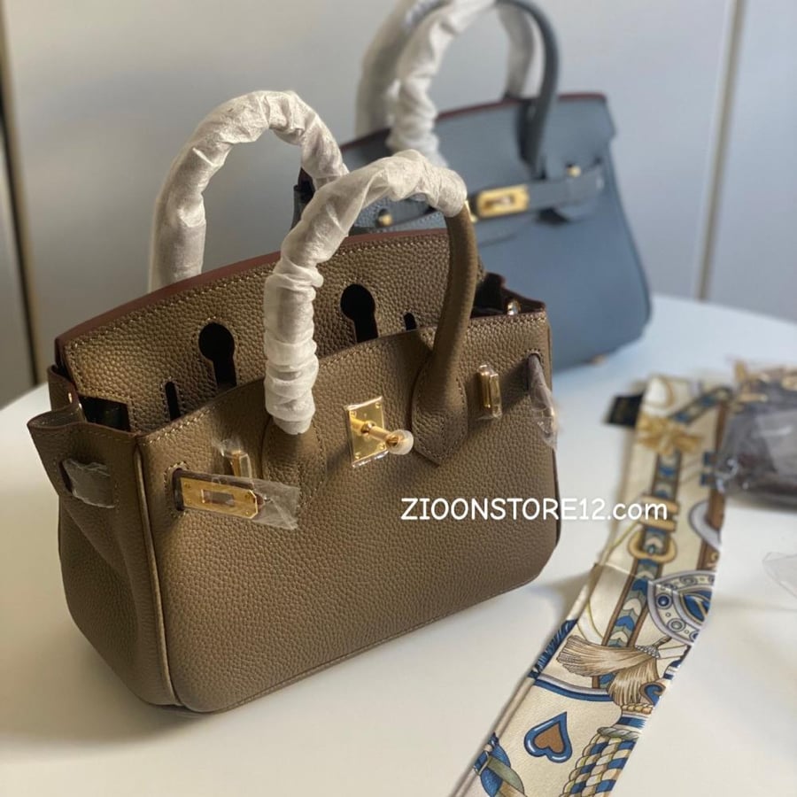 leather bag size 20 cm