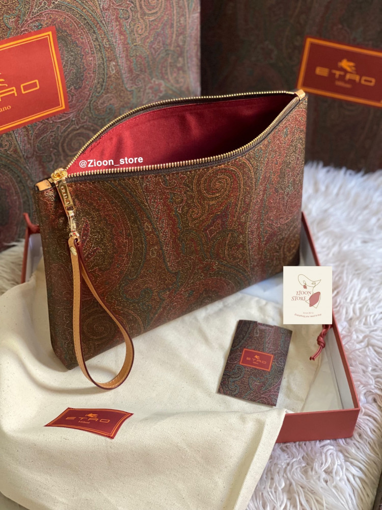 Etro pouch 30x23cm