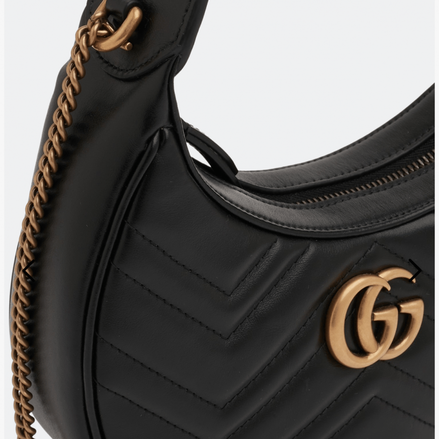 Gucci half moon black