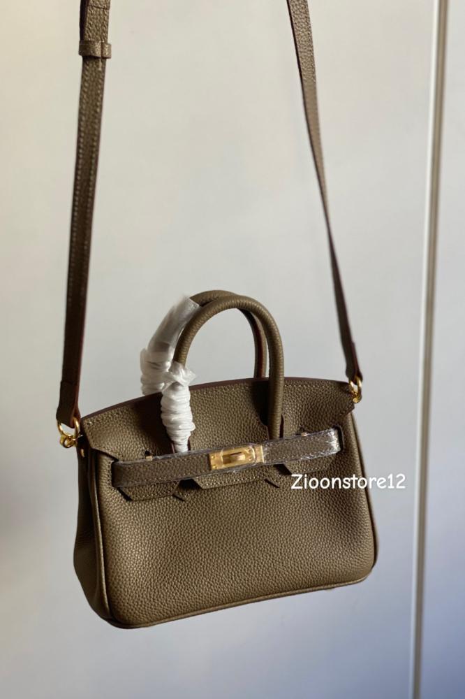 leather bag size 20 cm