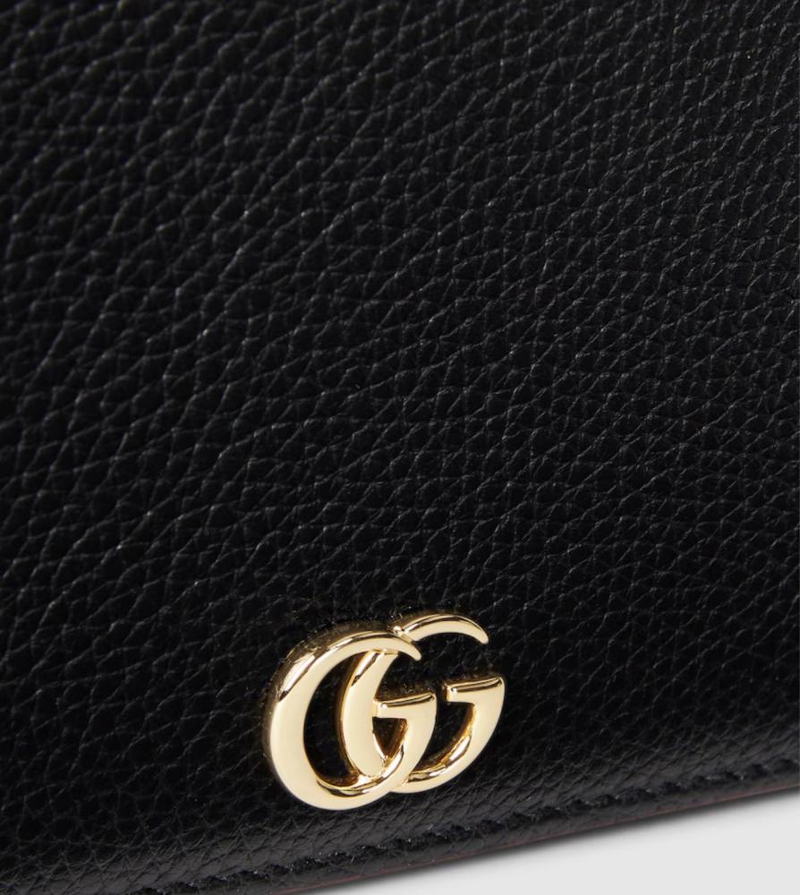 Gucci wallet on chain black