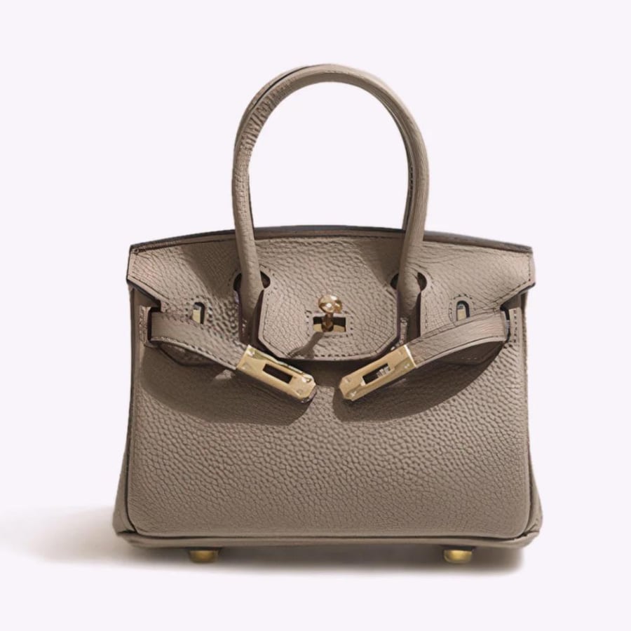 leather bag size 20 cm