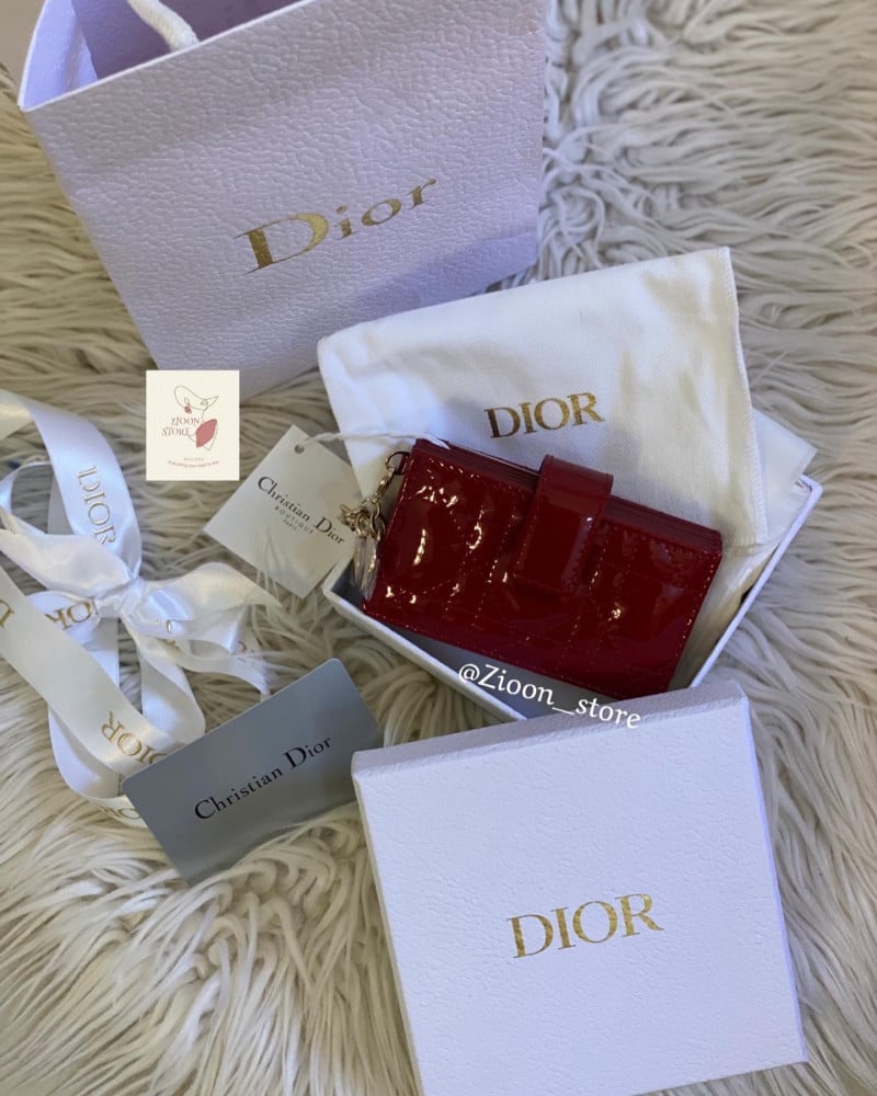 Dior card holder