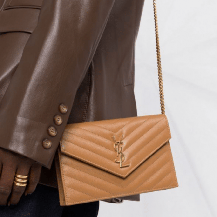 Saint Laurent chain wallet
