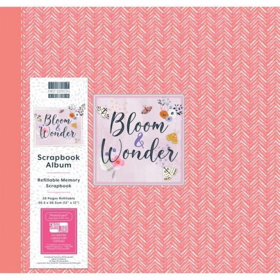 First Edition 12x12 Album -Bloom and Wonder - Floral