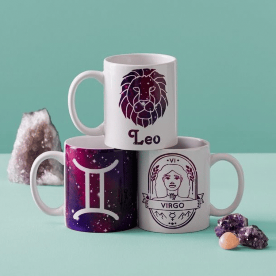 Ceramic printing cup set