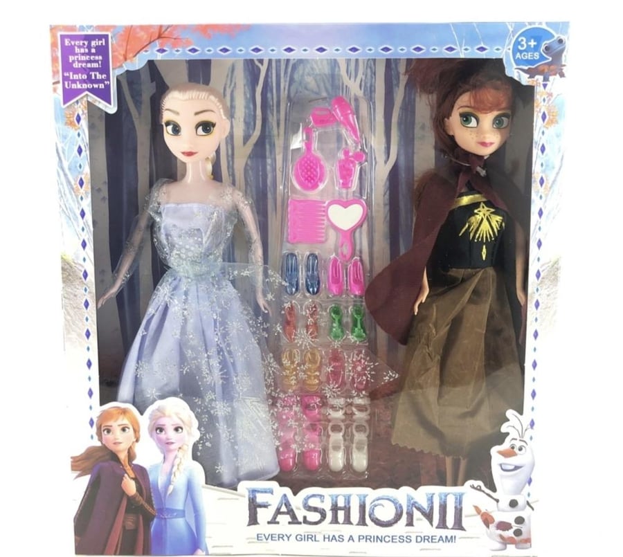 دمى إلسا و آنا من فيلم فروزن