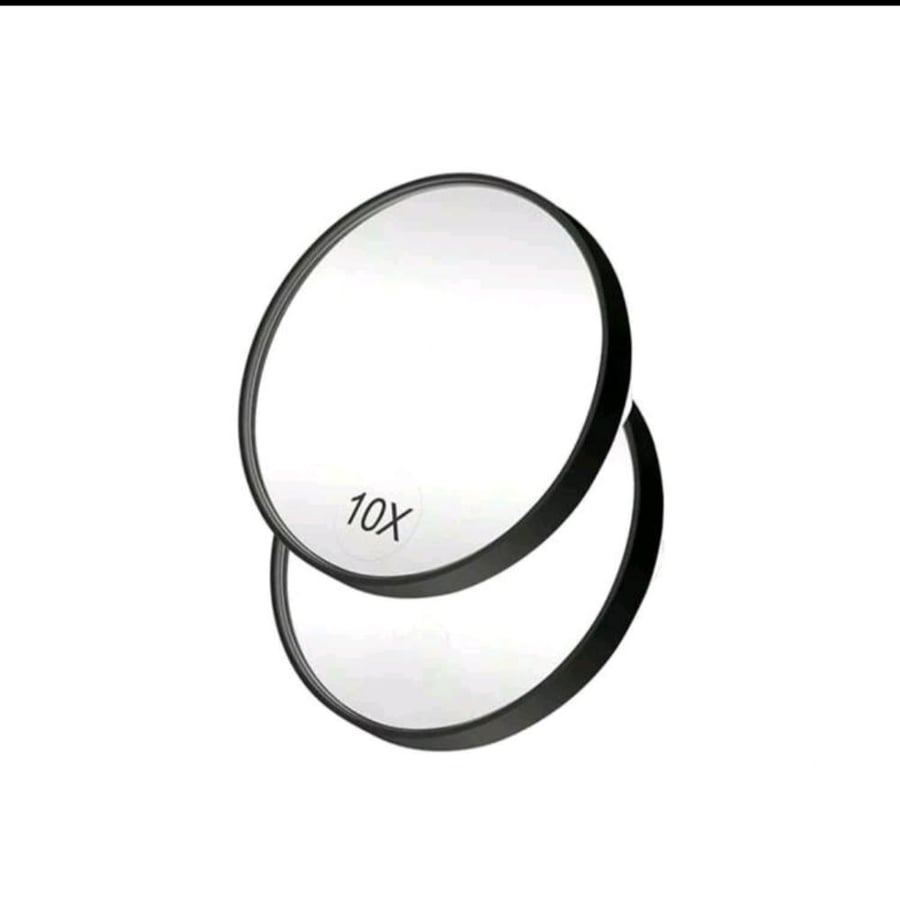 Mirror with 10 times magnification, pink color