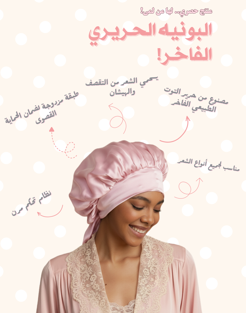 Her Silky Bonnet | البونيه الحريري