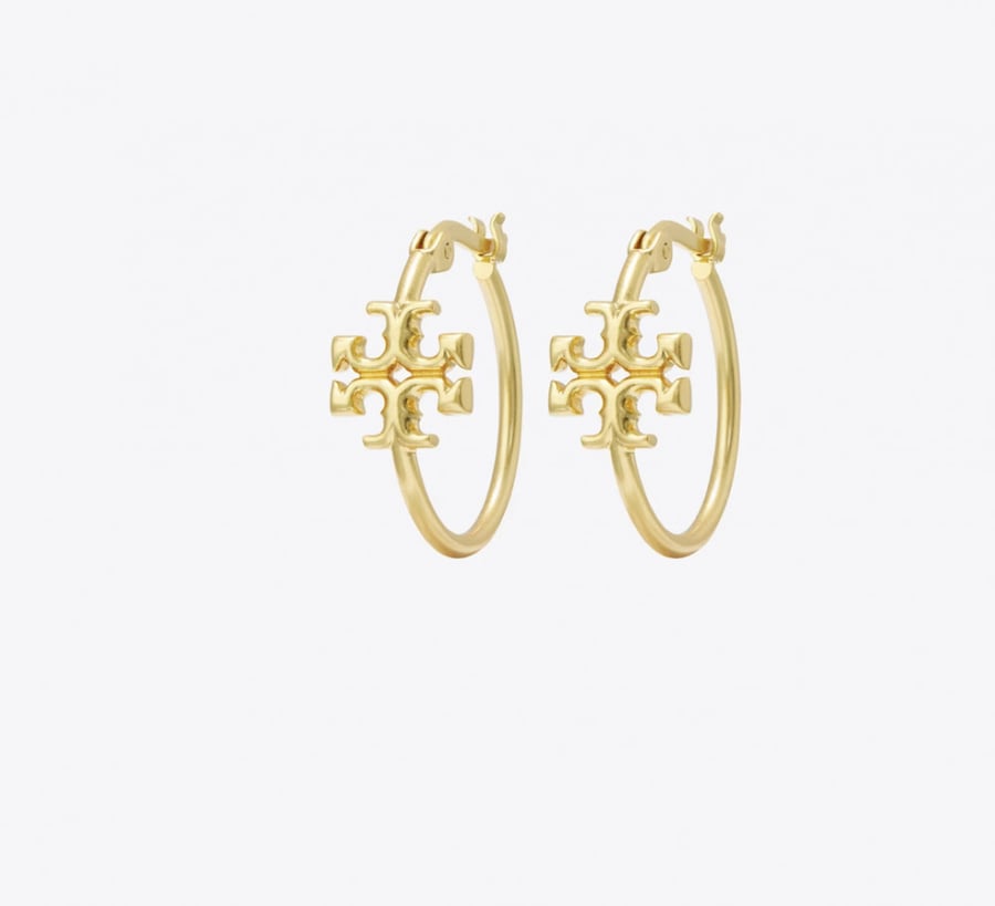 توري بورش SMALL ELEANOR HOOP EARRING حلق بالطلب يصل خلال 3-4 اسابيع باذن الله