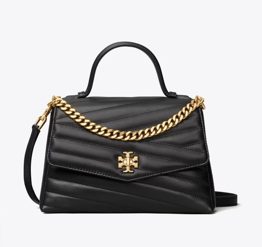 توري بورش KIRA CHEVRON TOP-HANDLE SATCHEL بالطلب ٣-٤ اسبوع