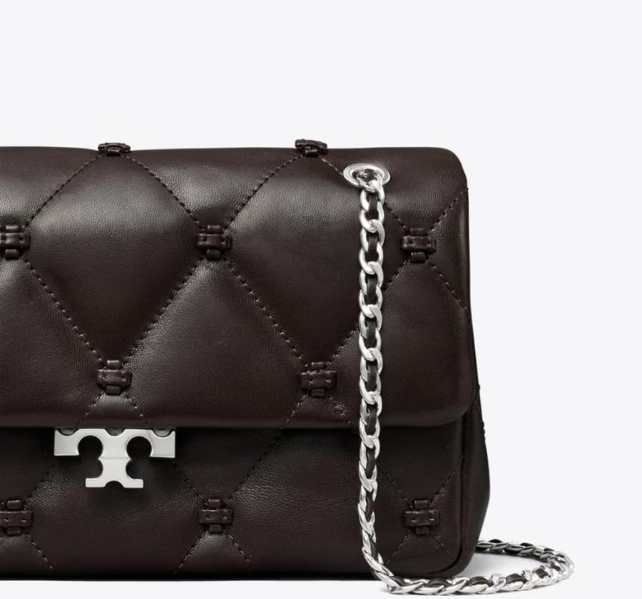 توري بورش SMALL BUNNY KNOT SHOULDER BAG بالطلب تصل خلال  ٢-٤ اسبوع