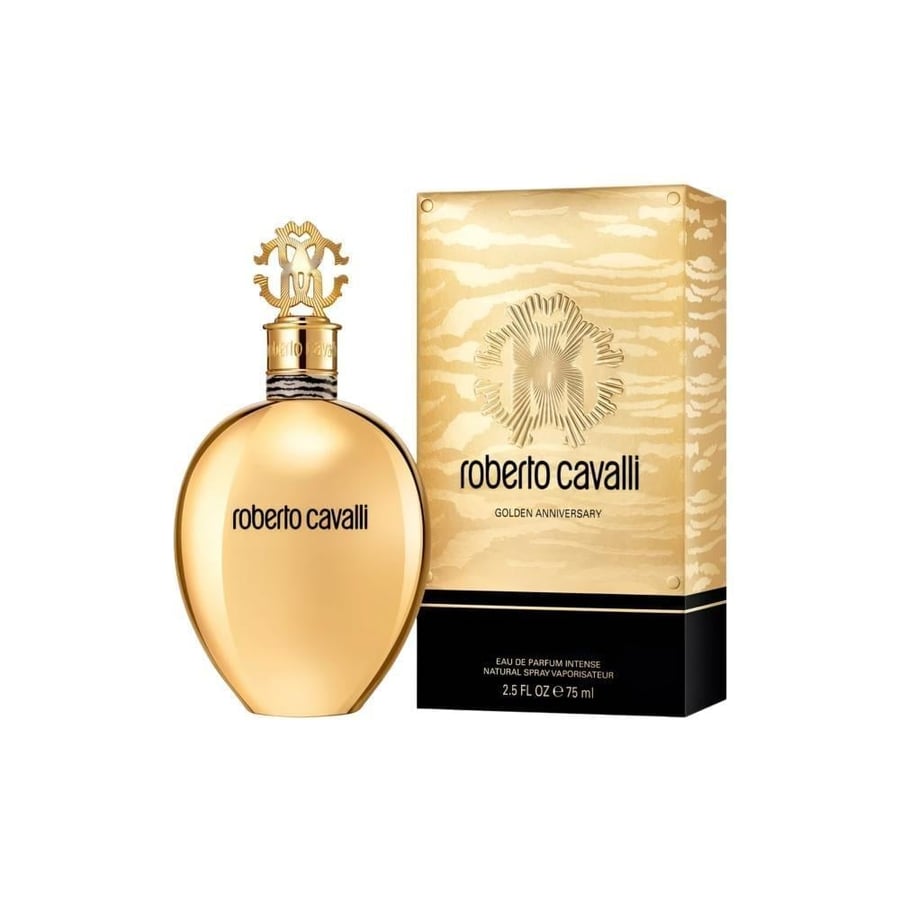عطر روبرتو كفالي جولدن أنفيرساري أو دو بارفيوم إنتنس 75 مل