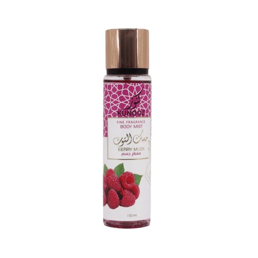 Body perfume with musk of raspberry from Kunooz 150 ml