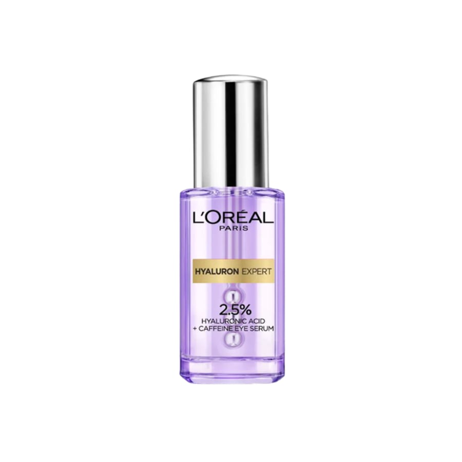 L'Oréal Paris Eye Serum Hyaluron Expert 2.5% - Hyaluronic Acid and Caffeine 20ml