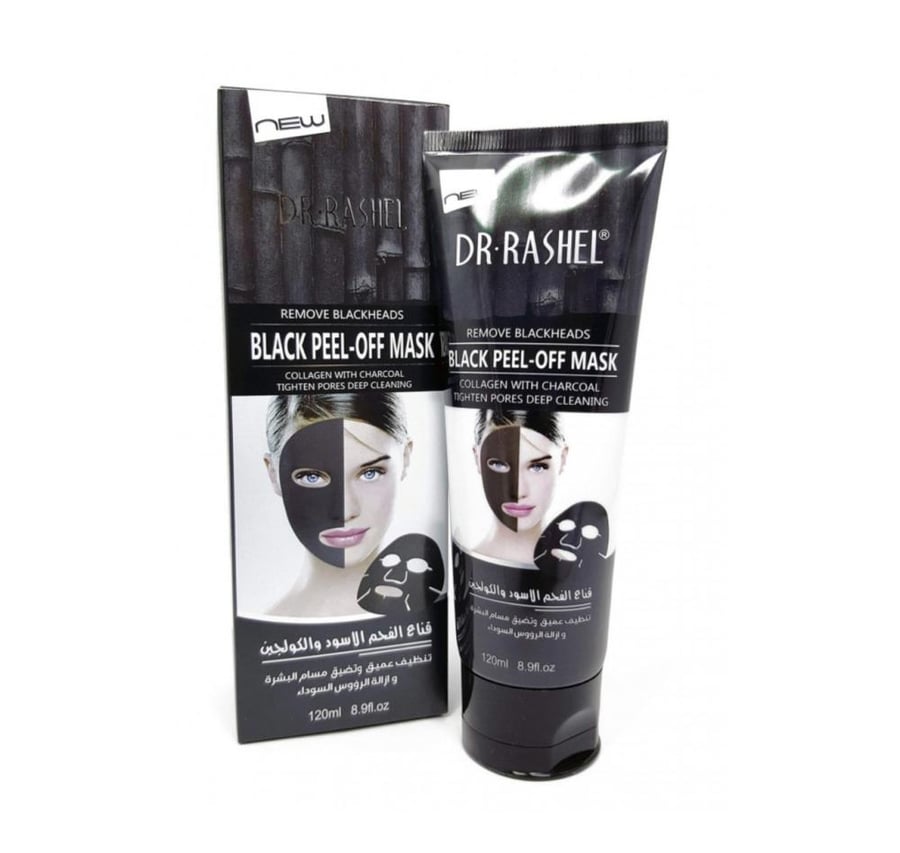 Dr. Rachel black charcoal mask and collagen 120 ml
