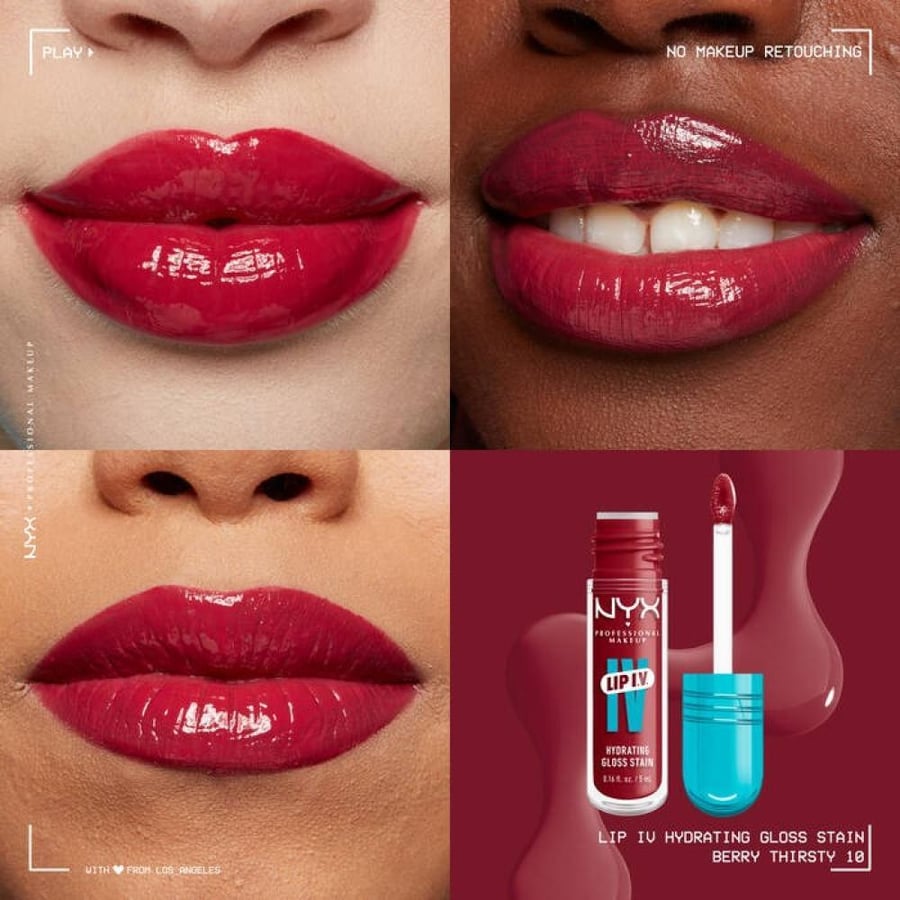 Nix moisturizing lip gloss - 10 Berry Thirsty - 5 ml