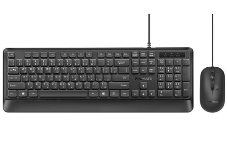 ماوس و كيبورد سلكي ماركة logitech